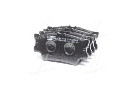 Гальмівні колодки зад.TOYOTA CAMRY/RAV4 III/RAV4 IV 2.0-3.5 06- Champion 572595CH