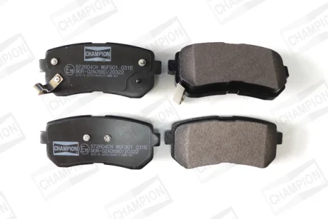 Гальмівні колодки зад. Hyundai i30 07-, Kona 17-, Tucson 18-, Kia Ceed 06-, Sportage 04- (Mando) Champion 572604CH