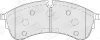 VW гальмівна колодка CRAFTER 2.0 TDI RWD 16-, MAN CHAMPION 573844CH (фото 2)