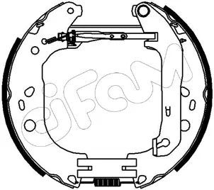 Тормозные колодки CIFAM 151-229