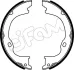 JEEP Комплект барабанних колодок CHEROKEE (KK) 2.8 CRD 4x4 08-, DODGE NITRO 3.7 V6 4WD 07-12 CIFAM 153-363 (фото 1)