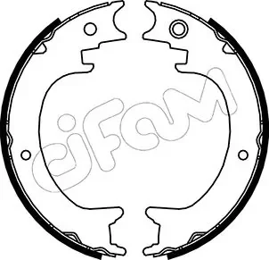 TOYOTA гальмівні колодки задні SIENNA 3.5 10-, SUBARU, LEXUS CIFAM 153-389