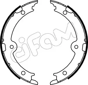 LEXUS Комплект барабанних колодок GS (_S19_) 300 (GRS190_) 05-11, TOYOTA CROWN (_S21_) 2.5 (GRS210) 12- CIFAM 153-449