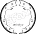 NISSAN Комплект барабанних колодок JUKE (F15) 1.6 CVTC 14-19, QASHQAI I (J10, NJ10) 2.0 dCi 07-13, ROGUE 2.5 07-13, LEXUS HS (ANF10) 250h (ANF10) 09-12 CIFAM 153-450 (фото 1)