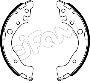 Тормозные колодки CIFAM 153-493