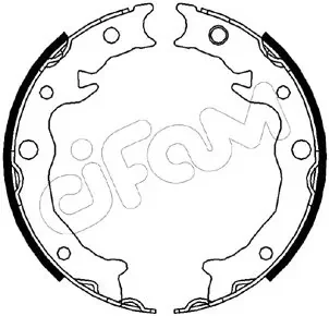 SUBARU Комплект барабанних колодок CROSSTREK (GU_) 2.0 e-BOXER Hybrid AWD 23-, FORESTER (SJ_) 2.0 AWD (SJG) 15 Cifam 153-538