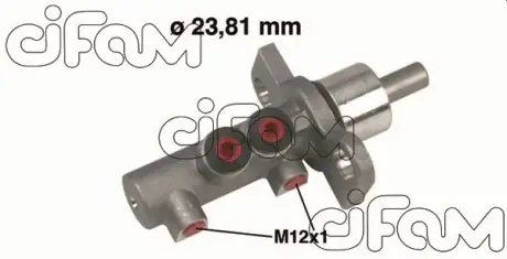 AUDI Главный тормозной цилиндр (для ТЗ з ABS, та без ESP) AUDI A4 1.6 95-, A6 97- 23.81 CIFAM 202-260