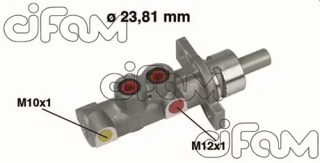 CITROEN Головний гальмівний циліндр Berlingo 00- 23.81 ABS CIFAM 202-358