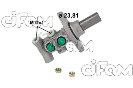 FORD Головний гальмівний циліндр TRANSIT CONNECT (P65_, P70_, P80_) 1.8 16V 02-13 CIFAM 202-545