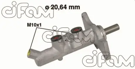 TOYOTA Главный тормозной цилиндр d=20.64, M10x1 COROLLA 04-07 CIFAM 202-592