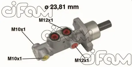 CITROEN Головний гальмівний циліндр BERLINGO 1.9 D 98-, XSARA 1.4 03-, 1.6 00-, 1.9 98-, PEUGEOT CIFAM 202-631