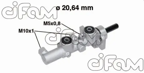MAZDA головний гальмівний циліндр з ESP Mazda 6 02- CIFAM 202-734