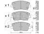 KIA Комплект гальмівних колодок STINGER (CK) 2.0 T-GDI 17- CIFAM 822-1168-0 (фото 1)