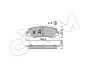 TOYOTA гальмівні колодки задн LAND CRUISER 300 (_J3_) 3.3 (FJA300) 21-, LEXUS LX (_J3_) 600 AWD (VJA310) 21 Cifam 822-1402-0 (фото 1)
