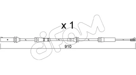 Фото 6 - bmw датчик зносу передн. колодок g11 CIFAM SU.350 BMW датчик зносу передн. колодок G11 CIFAM SU.350