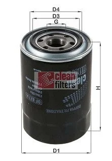 Фільтр масляний Colt/Galant/Lancer IV/Pajero 1.8/2.0/2.5TD 86- Clean DF827/A