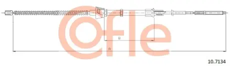 Трос ручника COFLE 10.7134