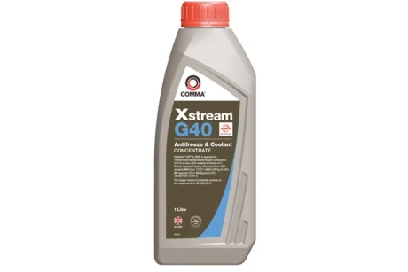 (тип охолоджувача G12++/G40) (1L, 1:1=-36°C), Si-OAT, фіолетовий, включає: моно-етиленгліколь COMMA XSG401L