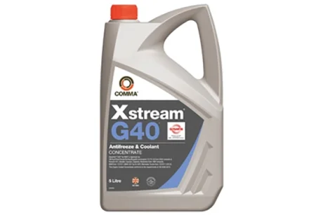 (тип охолоджувача G12++/G40) (5L, 1:1=-36°C), Si-OAT, фіолетовий, включає: моно-етиленгліколь COMMA XSG405L