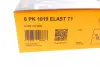Ремінь генератора Ford Fiesta/Focus 1.4/1.6i 16V 01-12 (6PK1019 ELAST+5PK690 ELAST) Contitech 6PK1019 ELAST T1 (фото 13)