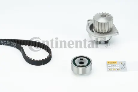 Комплект (ремінь+ролик+помпа) Contitech CT 744 WP1