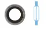 Прокладка пробки зливної масляного піддону Renault Kangoo/Opel Movano 01- 006339S