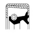 Ущільнення двигуна (50x68x8,5) TOYOTA HIACE IV, HILUX IV, HILUX V, HILUX VI 1.8-2.7 08.83-08.06 CORTECO 19017041B (фото 1)