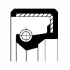 Ущільнення двигуна (58x58x8мм) CASE IH 580 SR, 590 SR, 695 SM, 695 SR NEW HOLLAND 575 E, 675 E, B110B, B115B, LB110, LB110B, LB115, LB115B, LB115B 4WS, LB115CP, LB90 Corteco 19034355B (фото 1)