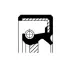 Прокладка коробки передач (26,9x42x7) HYUNDAI COUPE II NISSAN PRIMERA, X-TRAIL I, X-TRAIL II 07.01-11.13 CORTECO 19034984B (фото 1)