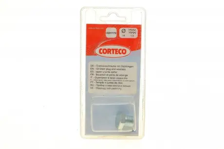 Пробка піддону двигуна CORTECO 220117S