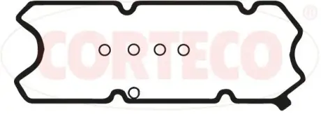 Прокладка кришки клапанів Fiat Doblo/Punto 1.4i 05- (к-кт) CORTECO 440246P