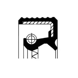 Сальник 37,0X 50,0X 7,0мм CORTECO 49358940