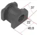 MITSUBISHI втулка стабілізатора 22mm Lancer X,Outlander II,C-Crosser CORTECO 49363593 (фото 2)