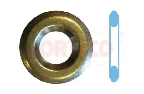 Шайба під форсунку Toyota Corolla/Rav4 2.0/2.2D 05- (7.5x17x3.6) (к-кт 4шт) CORTECO 49430768