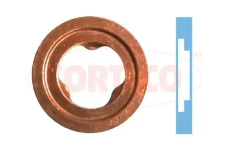 Шайба під форсунку MB Vario (7x15.1x1.5mm) (к-кт 4шт) CORTECO 49430779