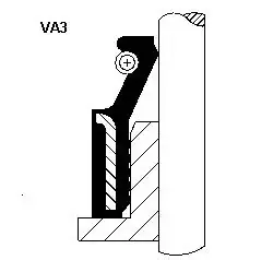 Сальник клапана (впуск/випуск) Mitsubishi Outlander 2.0 4WD 02-06 (6.6x12x7.5/12) CORTECO 49472009