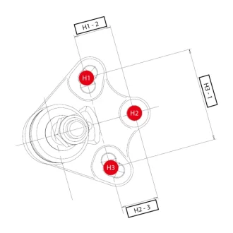 Опора кульова нижня Ford Fusion 02-12 Fiesta Mazda CTR CB0612