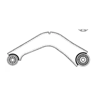 Фото - важіль задній верх R Ford Edge 15- Galaxy S-Max Lincoln MKX CTR CQ0553R Важіль задній верх R Ford Edge 15- Galaxy S-Max Lincoln MKX CTR CQ0553R