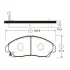 Колодки гальм Acura MDX 07-11 Honda Pilot 09-11 передн. OLD CKHO-26 CTR GK0343 (фото 1)