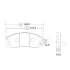 Колодки гальм Hyundai Terracan 2.5, 2.9, 3.5 01- передн. OLD CKKH-22 CTR GK0476 (фото 1)