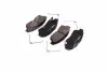 Тормозные колодки CTR GK1015 (фото 3)
