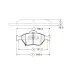 Тормозные колодки CTR GK1178 (фото 1)