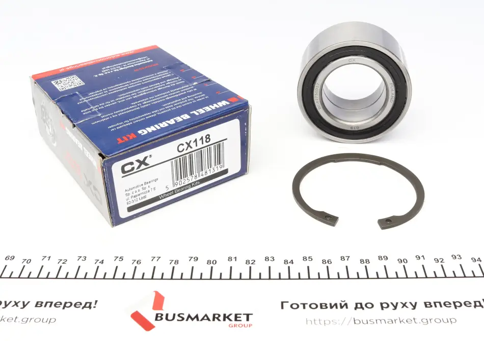 BMW підшипник маточини задн. 3 серія (E36/E46) 90 CX CX118 (фото 1)
