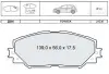 Тормозные колодки DAFMI / INTELLI D240E (фото 1)