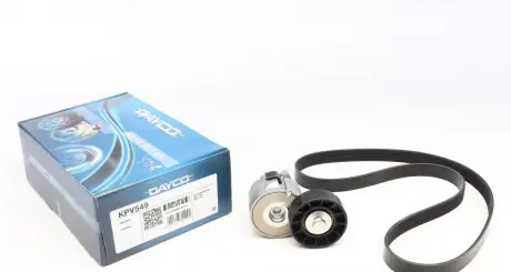 Комплект ременя генератора Citroen Jumper/Peugeot Boxer 3.0D 06- DAYCO KPV549 (фото 1)