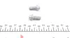 Комплект ГРМ Opel Astra/Opel Vectra 1.8-2.0i 93-01 DAYCO KTB257 (фото 13)