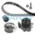 DAYCO К-кт. ГРМ (рем.+2шт.ролика+помпа +кріплення) 1,9TDI: AUDI A3/4/6 VW 1,4 T5 SEAT SKODA FORD Galaxy KTBWP3420