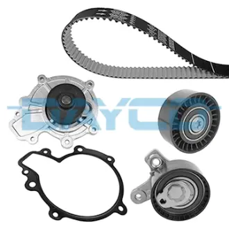 Комплект ГРМ (ремінь + ролик + водяний насос) CHEVROLET CAPTIVA, CRUZE, EPICA, LACETTI, NUBIRA OPEL ANTARA A 2.0D 01.05- DAYCO KTBWP9760 (фото 1)