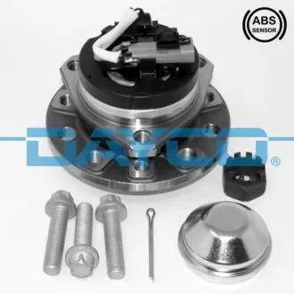 DAYCO OPEL підшипник маточини ASTRA G/ZAFIRA 98- з ABS передн. Dayco KWD1141