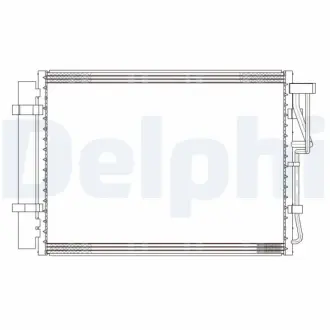 Конденсер кондиціонера Delphi CF20303